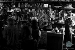 A photo of a concert